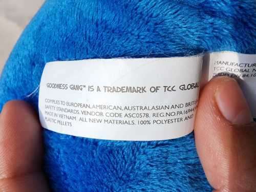 BILLY BLUEBERRY GOODNESS GANG SUPERFOODS PLUSH TOY CUSHION