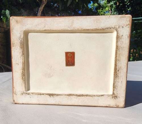ANTIQUE SATSUMA JAPANESE MEIJI ERA (1868-1912) MILLEFLEUR BOX WITH SHIMAZU CIRCLE WITH CROSS MARK
