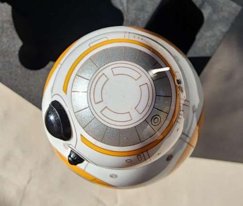 SPHERO DISNEY STAR WARS BB-8 APP ENABLED DROID BOXED MISSING CHARGING BASE AND ONE ANTENNA