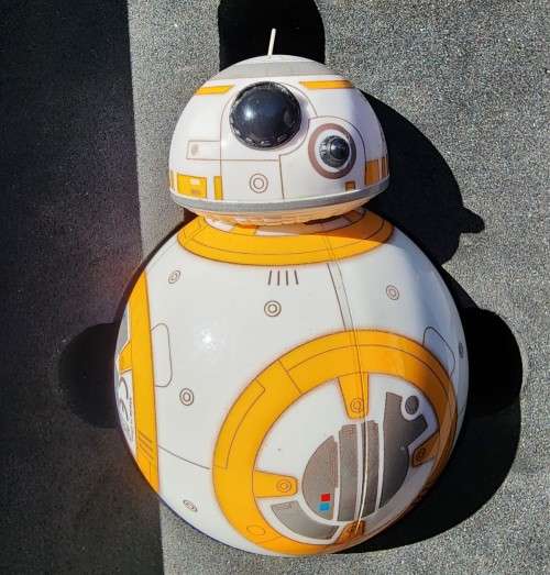 SPHERO DISNEY STAR WARS BB-8 APP ENABLED DROID BOXED MISSING CHARGING BASE AND ONE ANTENNA