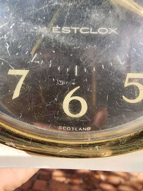 ICONIC VINTAGE 1960S WESTCLOX BIG BEN ALARM CLOCK MADE IN SCOTLAND  STILL TICKING