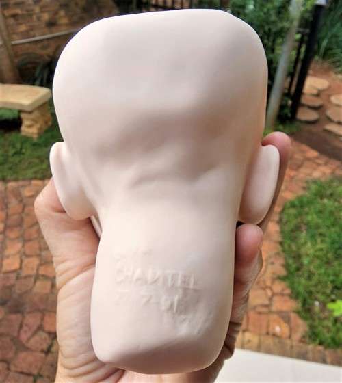 JDK KESTNER BISQUE DOLL REPRODUCTION MOULDS FROM THE 1990S SIGNED INCLUDING A HILDA REPLICA HEAD