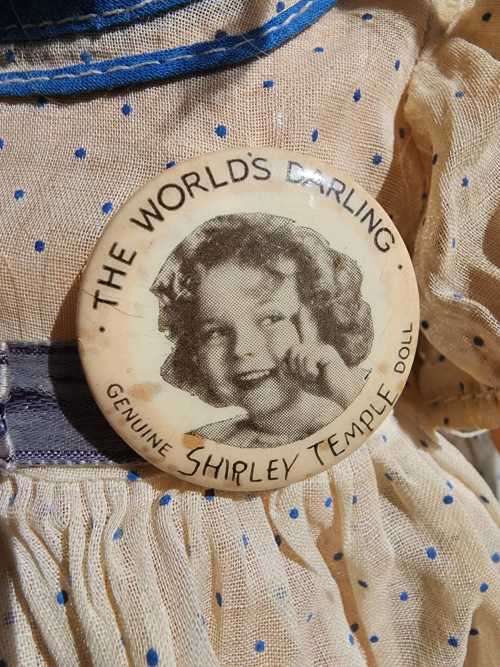 VINTAGE 1930S SHIRLEY TEMPLE IDEAL COMPOSITION 22 INCH (55CM) DOLL