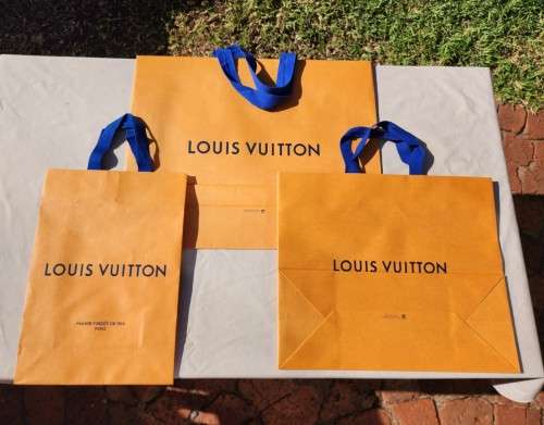 ORIGINAL LOUIS VUITTON CARRIER BAGS