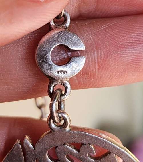 ISLAMIC .925 HALLMARKED CALLIGRPHY BRACELET PENDANT AND WE CREATE YOU IN PAIRS