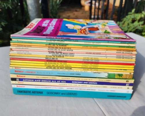 ASTERIX AND OBELIX MY 23 BOOK COLLECTION UP FOR AUCTION