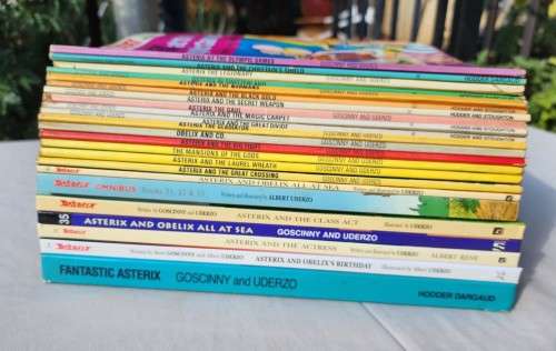 ASTERIX AND OBELIX MY 23 BOOK COLLECTION UP FOR AUCTION