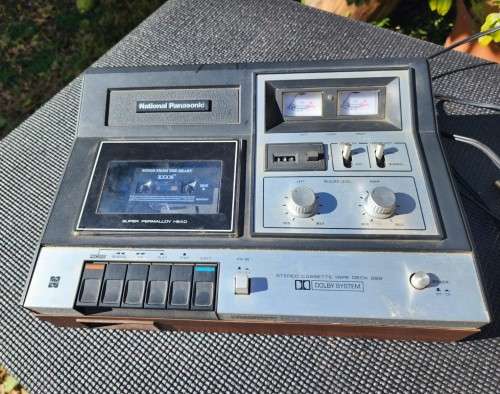 VINTAGE 1975 NATIONAL PANASONIC JAPAN TAPE DECK WORKING MODEL RS-269US