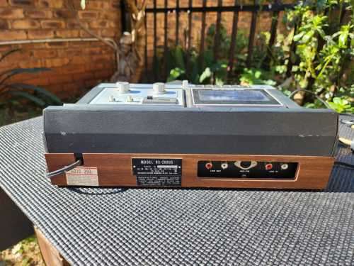 VINTAGE 1975 NATIONAL PANASONIC JAPAN TAPE DECK WORKING MODEL RS-269US