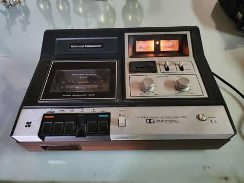 VINTAGE 1975 NATIONAL PANASONIC JAPAN TAPE DECK WORKING MODEL RS-269US