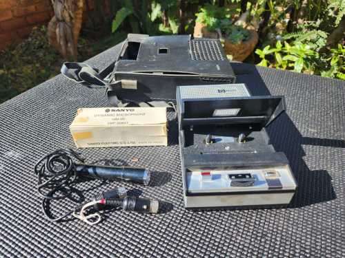 PHILIPS EL-3302 MONO COMPACT CASSETTE RECORDER FROM 1967 - ONE OF THE FIRST