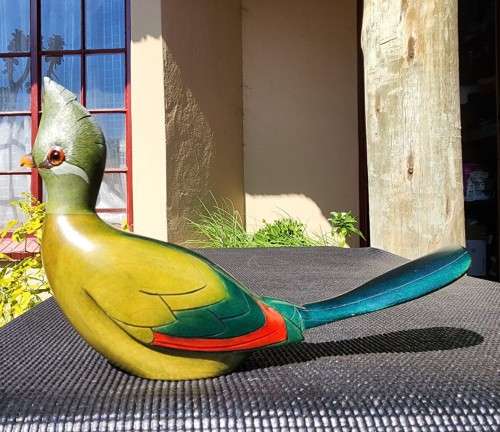 FEATHERS GALLERY KNYSNA LIMITED EDITION NO 155 FEMALE KNYSNA LOERIE HAND CRAFTED VINTAGE 1993