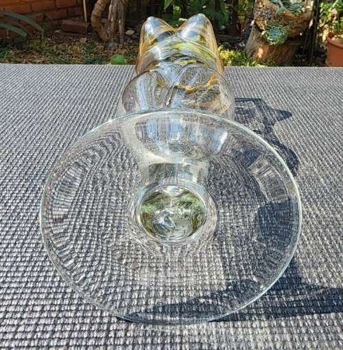 HUGE 1L 33CM HIGH NAKED LADY BEER GLASS BY RITZENHOFF GERMANY