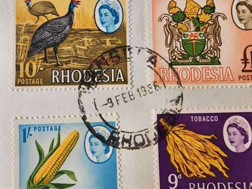 RHODESIA FIRST DAY COVER 9 FEB 1966 MAGULA POST OFFICE CANCELLED