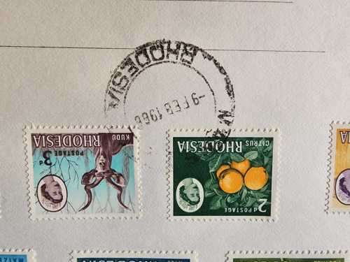 RHODESIA FIRST DAY COVER 9 FEB 1966 MAGULA POST OFFICE CANCELLED
