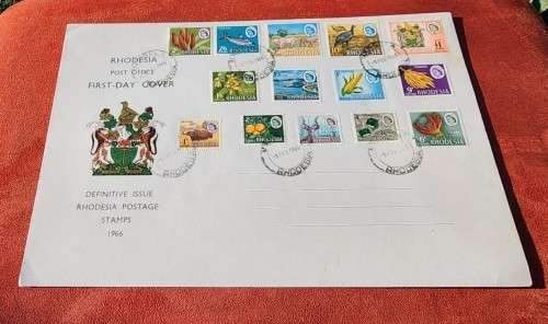 RHODESIA FIRST DAY COVER 9 FEB 1966 MAGULA POST OFFICE CANCELLED