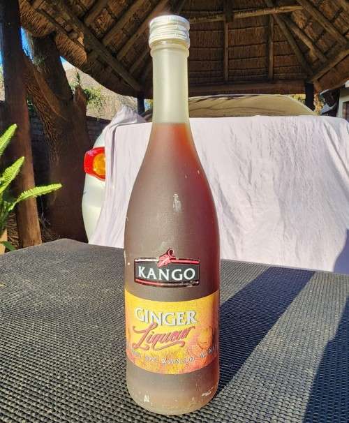 KANGO WINES GINGER LIQUEUR 750ML BOTTLE FULL WITH 25% ALC VOL