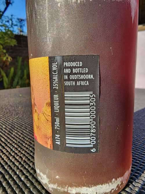 KANGO WINES GINGER LIQUEUR 750ML BOTTLE FULL WITH 25% ALC VOL