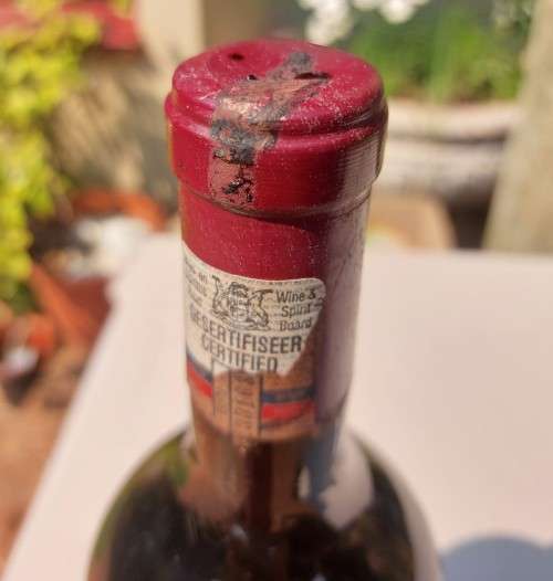 VINTAGE 1983 VRIESENHOF (JAN BOLAND COETZEE) KALLISTA 1,5L BOTTLE IN WOODEN BOX