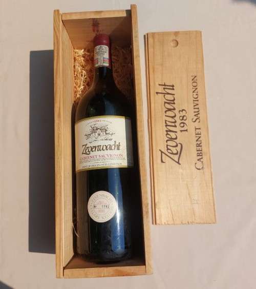 VINTAGE ZEWENWACHT (LIMITED RELEASE NO 792 OF 1053) 1983 CABERNET SAUVIGNON  1,5L BOTTLE