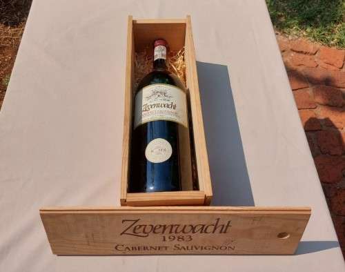 VINTAGE ZEWENWACHT (LIMITED RELEASE NO 818 OF 1053) 1983 CABERNET SAUVIGNON  1,5L BOTTLE