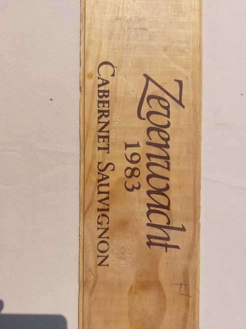 VINTAGE ZEWENWACHT (LIMITED RELEASE NO 818 OF 1053) 1983 CABERNET SAUVIGNON  1,5L BOTTLE