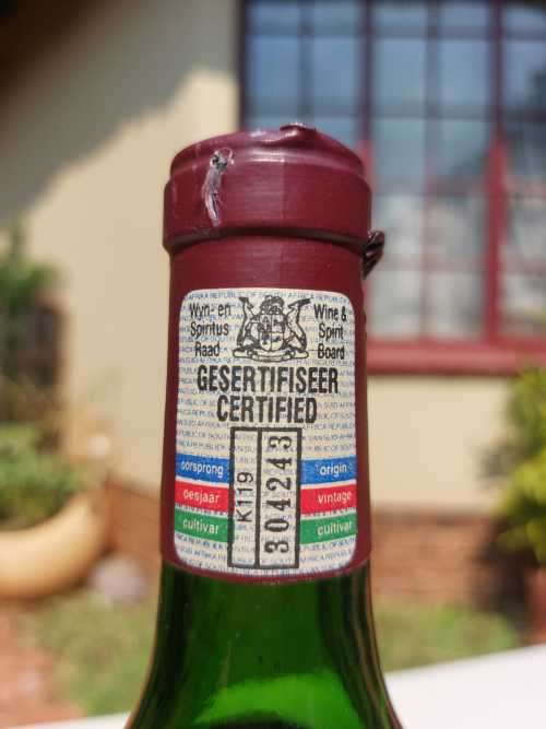 VINTAGE ZEWENWACHT (LIMITED RELEASE NO 818 OF 1053) 1983 CABERNET SAUVIGNON  1,5L BOTTLE