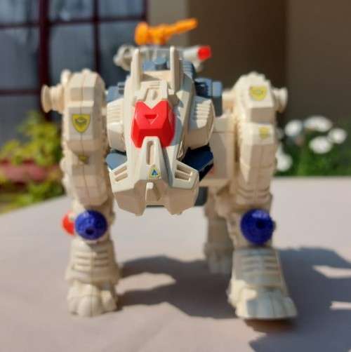 RARE 1996 MULTIMAC MECH MAC SPACE LION MECHANICAL TOY WORKING!