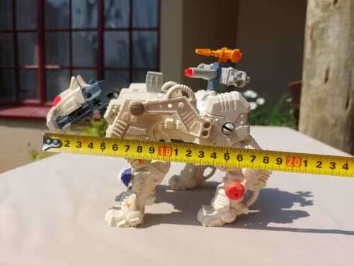 RARE 1996 MULTIMAC MECH MAC SPACE LION MECHANICAL TOY WORKING!