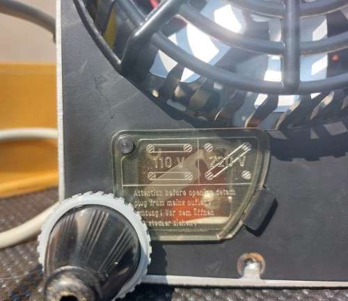 VINTAGE 1950S GERMAN BRAUN PAXIMAT N-12 SLIDE PROJECTOR WORKING