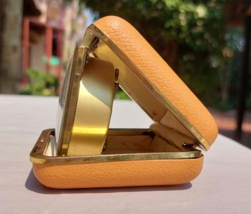 WORKING EUROPA GERMANY 1950S MECHANICAL WIND-UP ALARM CLOCK 2 JEWELS