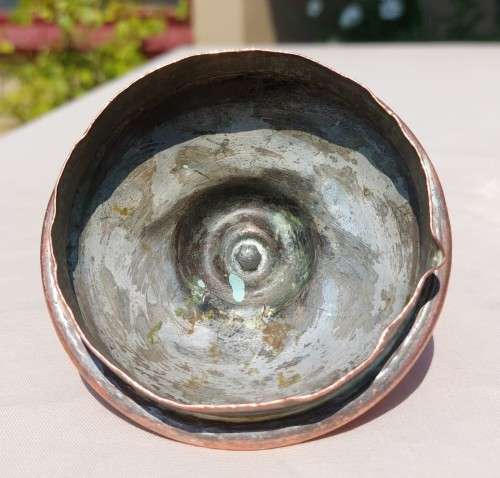 ANTIQUE (PRE 1920S) HORSESHOE BRAND BRITISH ELECTRIC COPPER KETTLE  VERY EARLY MODEL WITH ELEMENT I
