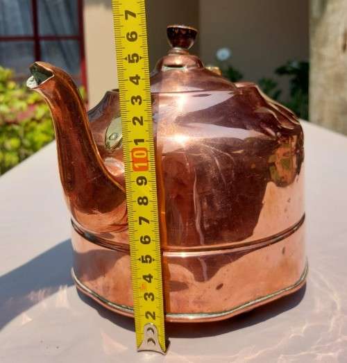 ANTIQUE (PRE 1920S) HORSESHOE BRAND BRITISH ELECTRIC COPPER KETTLE  VERY EARLY MODEL WITH ELEMENT I