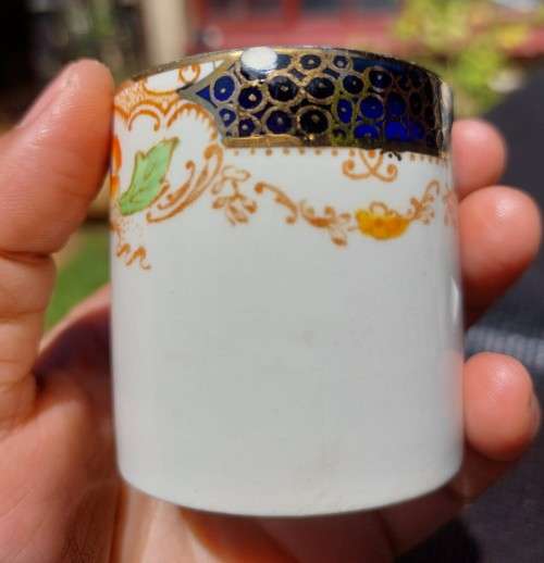 HAND PAINTED! FAMOUS HAMPTON PATTERN ALFRED MEAKIN ENGLAND 1930S GLAZED EARTHENWARE 15 PIECE TEASET