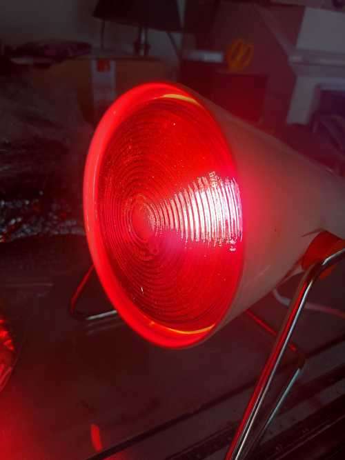 VINTAGE PHILIPS INFRAPHIL HP3609 PAIN RELIEF HEAT LAMP WORKING