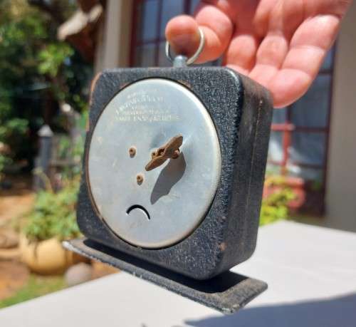 SMITHS ENGLISH CLOCK SYSTEMS MECHANICAL COUNT-DOWN TIMER CIRCA 1944-1966 WORKING!