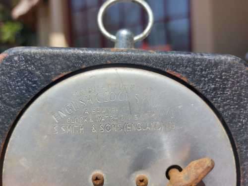SMITHS ENGLISH CLOCK SYSTEMS MECHANICAL COUNT-DOWN TIMER CIRCA 1944-1966 WORKING!