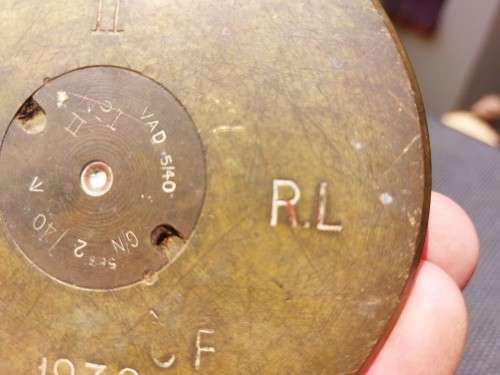 AWESOME WW2 1939 DATED 25 POUNDER (25 PR CAL 87,6MM) FIELD ARTILLERY GUN HEAVY BRASS SHELL CASING