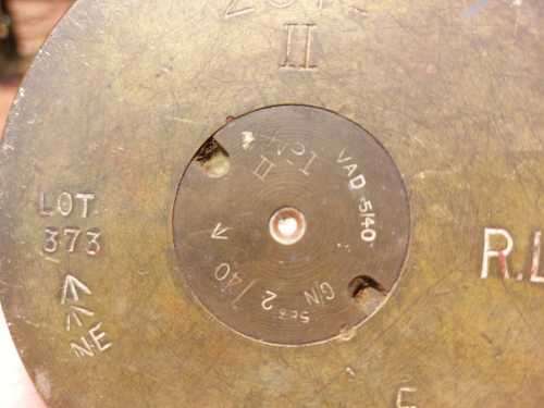 AWESOME WW2 1939 DATED 25 POUNDER (25 PR CAL 87,6MM) FIELD ARTILLERY GUN HEAVY BRASS SHELL CASING