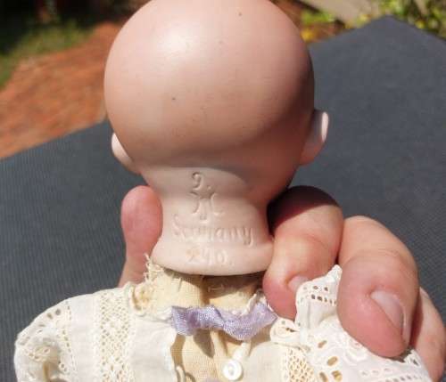 HERMANN STEINER GERMANY BISQUE BABY DOLL NO 240 VERY RARE! ANTIQUE 1920S!