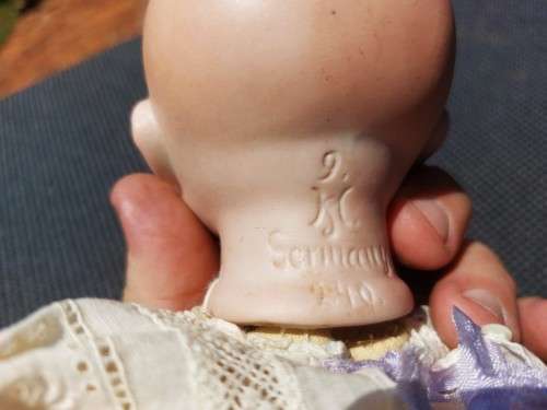 HERMANN STEINER GERMANY BISQUE BABY DOLL NO 240 VERY RARE! ANTIQUE 1920S!