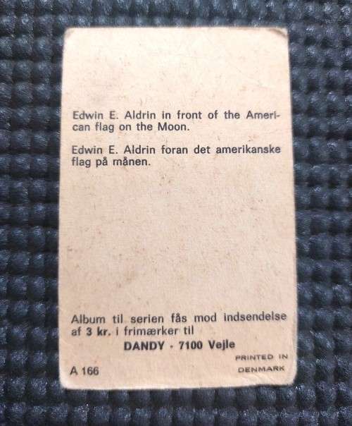 COLLECTABLE SET OF 62 DANISH DANDY GUM 1969 MOON LANDING CARDS