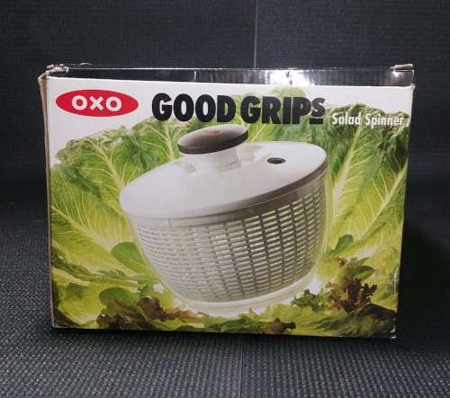 OXO GOOD GRIPS SALAD SPINNER LARGE AS NEW IN BOX