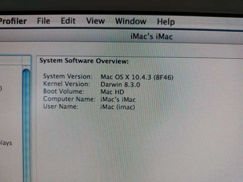 ICONIC APPLE G4 BALL IMAC FROM 2003 IN GOOD WORKING CONDITION