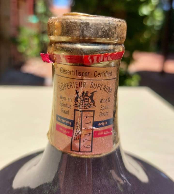 ONLY 8000 BOTTLES! MONIS 1961 COLLECTORS PORT PAARL 300 YEAR ANNIVERSARY LIMITED EDITION 2ND OF 5