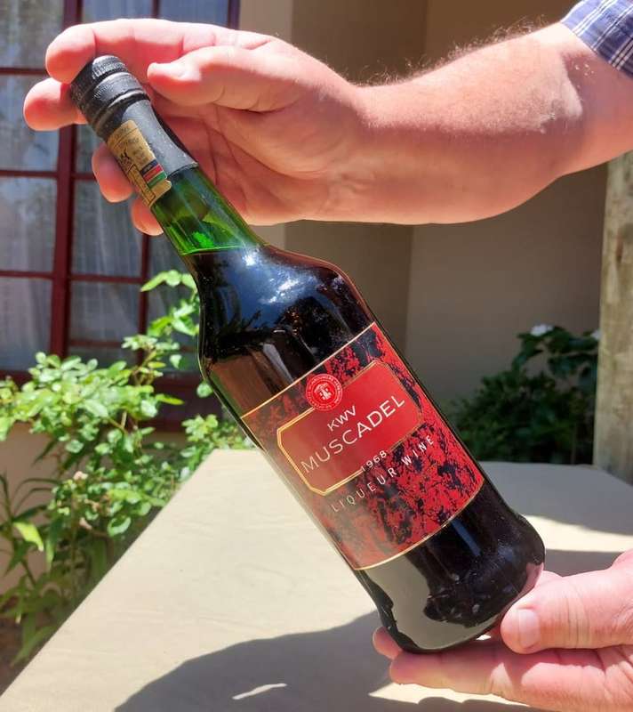 KWV 1968 BOBERG SUPERIOR MUSCADEL LIQUEUR WINE ALMOST IMPOSSIBLE TO GET!