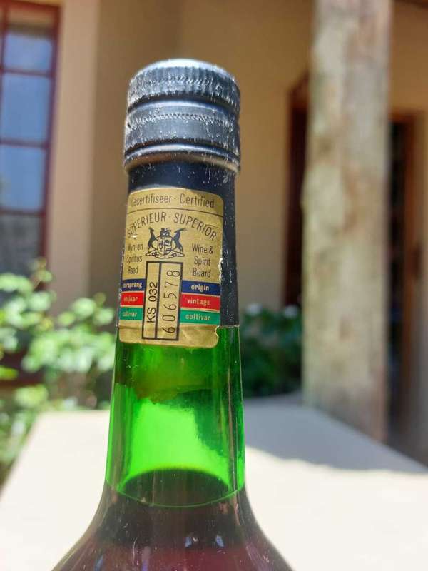 KWV 1968 BOBERG SUPERIOR MUSCADEL LIQUEUR WINE ALMOST IMPOSSIBLE TO GET!