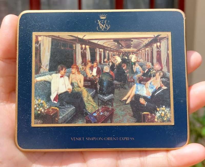 ORIENT EXPRESS BAR CAR COASTERS SET FROM THE SECOND MOST FAMOUS TRAIN ON EARTH