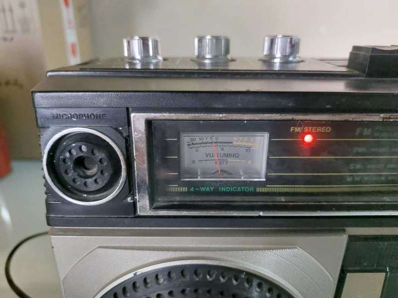 VINTAGE 1980S BLAUPUNKT (CROWN) CSC 830-F BOOMBOX GHETTOBLASTER IN GOOD WORKING CONDITION