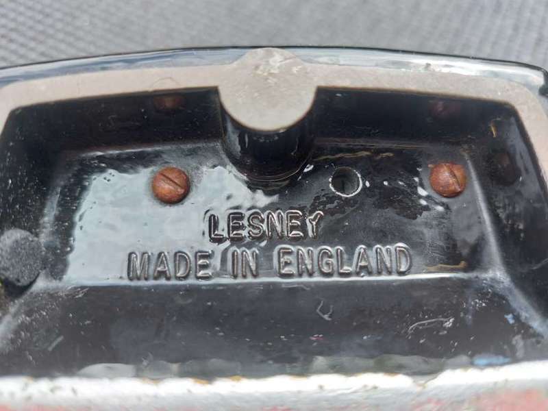 LESNEY 1907 ROLLS ROYCE SILVER GHOST VINTAGE CHROMEPLATED DIE CAST CAR 1970S PROMOTIONAL ASHTRAY